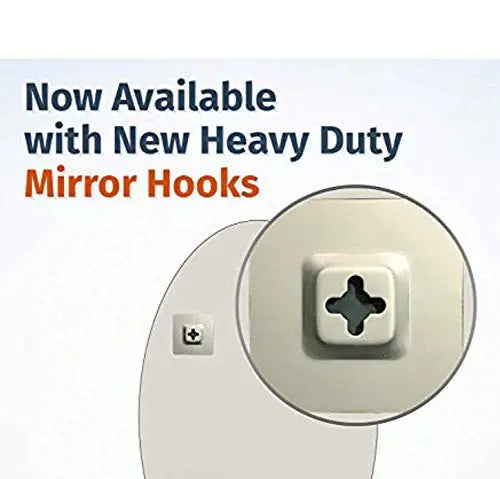 Accent Modern & Beveled Oval Mirror