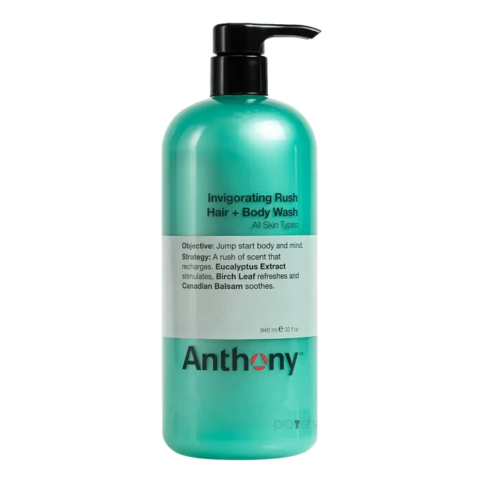 Anthony Invigorating Rush Hair & Body Wash