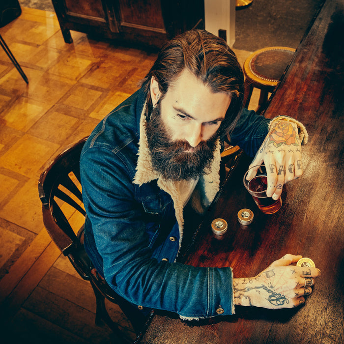 Ricki Hall Booze & Baccy Moustache Wax