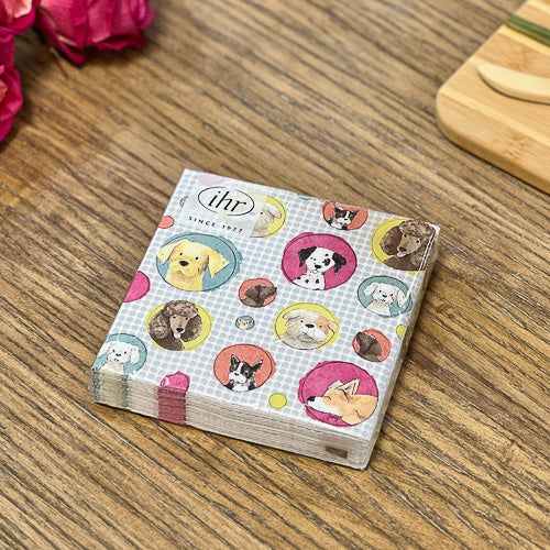 Cat or Dog Cocktail Napkins