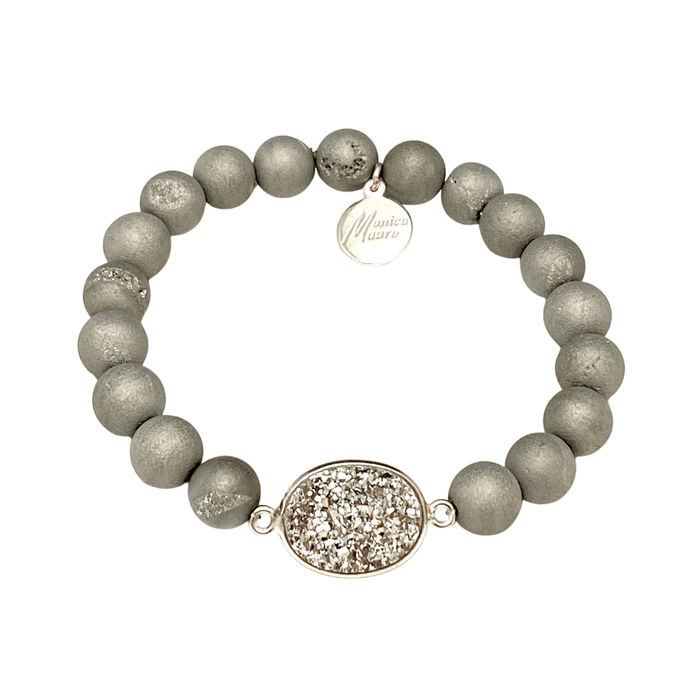 DISCONTINUED -Druzy Solitaire Bracelet | Monica Mauro