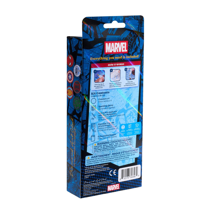 Easy Gem™ Coasters - © Marvel - Diamond Art Club DIY Kit