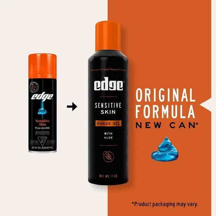 Edge - Sensitive Skin Shaving Gel 7 oz - 6 Pack