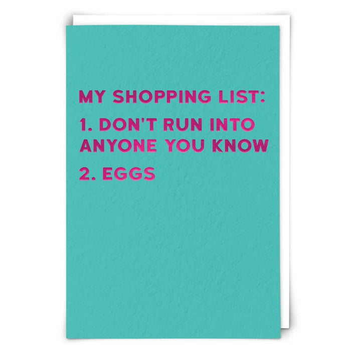 Eggs Greetings Card - Taryn x Philip Boutique