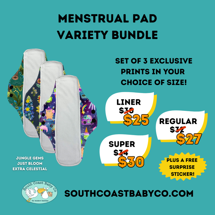 Exclusive Menstrual Pad Variety Bundle
