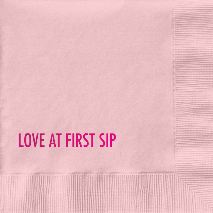 First Sip Cocktail Napkin