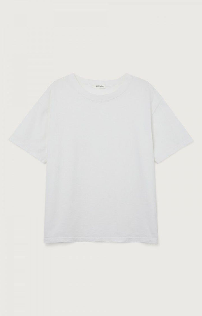 FIZVALLEY SHORT SLEEVE TEE FIZ02A in White by American Vintage