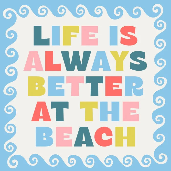 Funny Cocktail Napkins | Better At the Beach