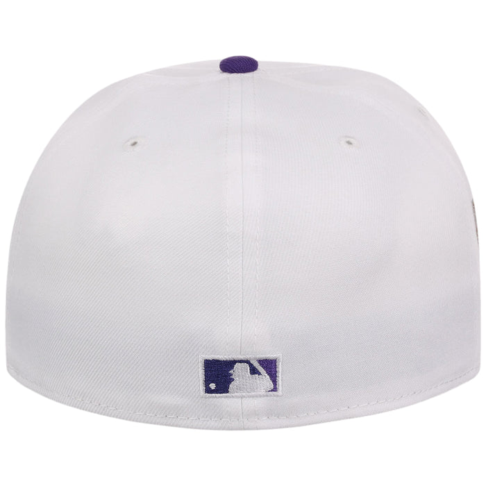 Houston Astros Side A: Track One New Era 59FIFTY (White/Purple)