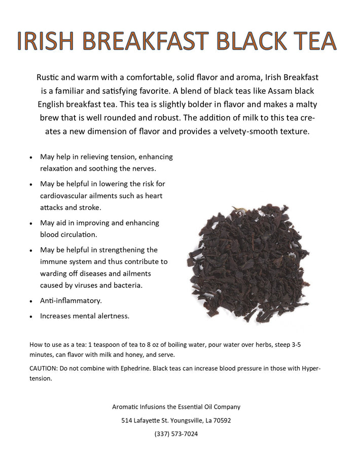 Irish Breakfast Black Tea OR