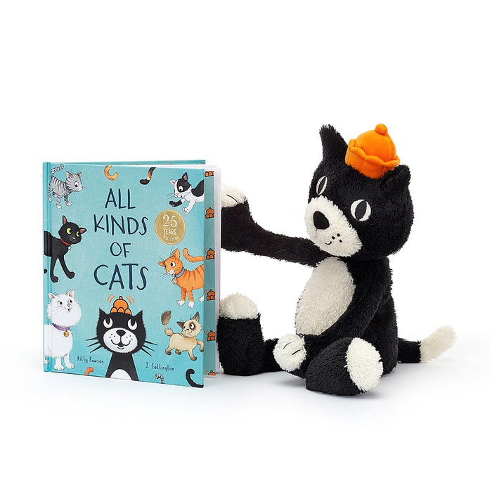 Jellycat 'All Kinds of Cats' Book