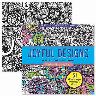 Joyful Designs Artists Coloring Book