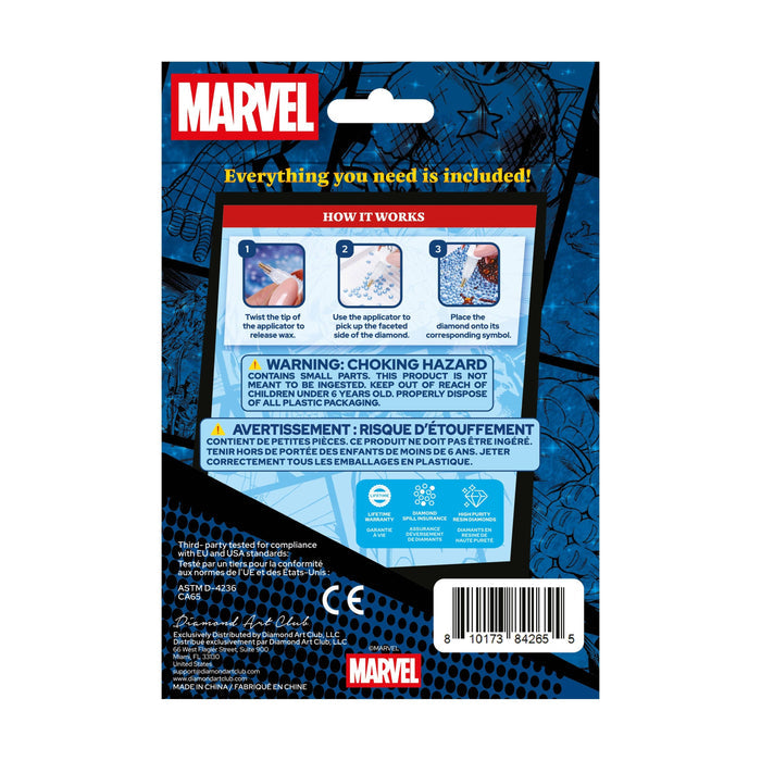 Keychain - Invincible Iron Man™ - Diamond Art Club DIY Kit
