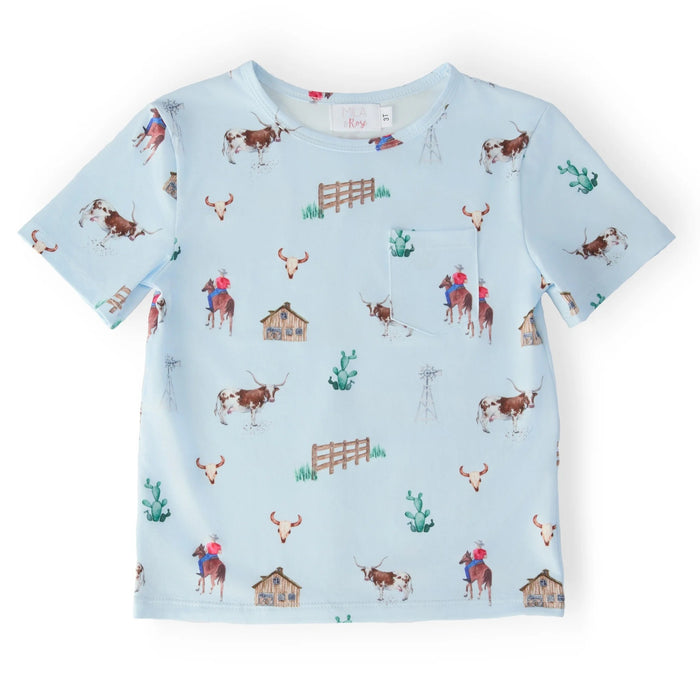 Kids Ranch Hand Pocket T-Shirt