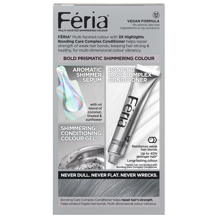 L'Oréal Paris Feria S1 Smokey Silver Permanent Hair Color Kit - 12 Pack