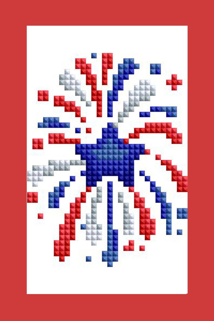 Mini Dazzles™ - 4th of July Celebrations - Diamond Art Club DIY Kit