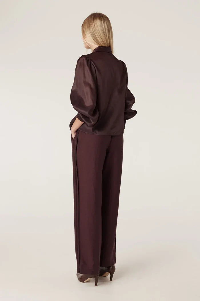MIRAGE BLOUSE | Raisin - Darling & Domain