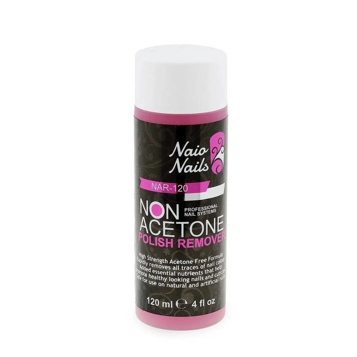 Non Acetone Polish Remover 120ml Naio Nails