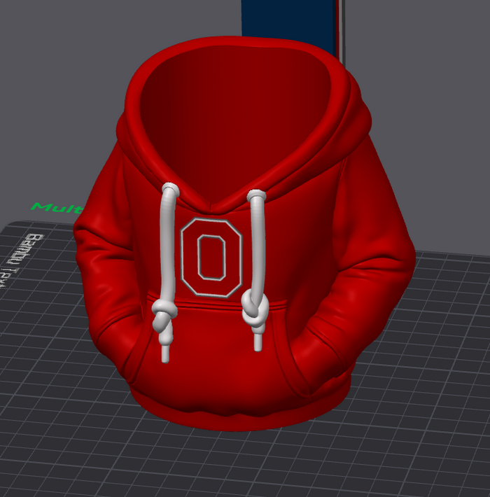 Ohio Hoodie Koozie & Pen Holder