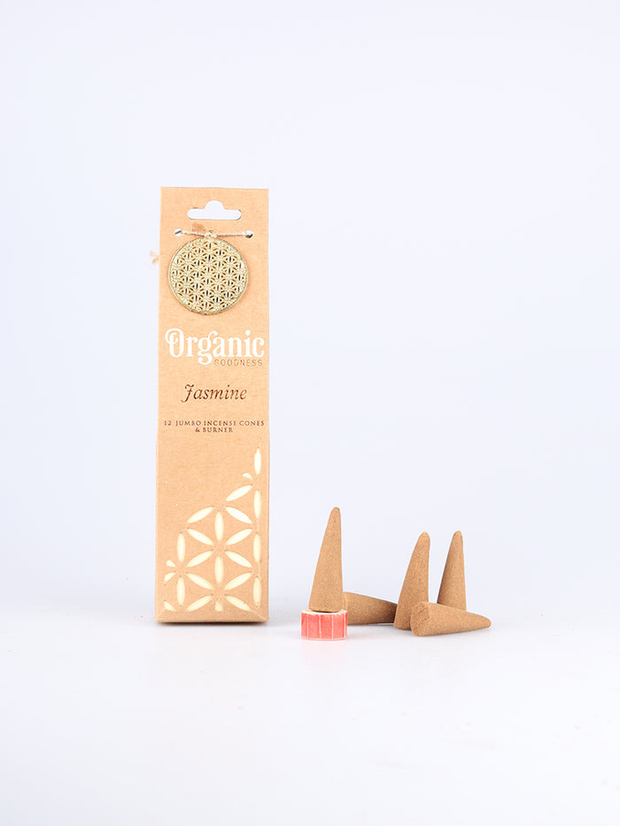 Organic Jumbo Cones - Jasmine | One Colour-Image 2