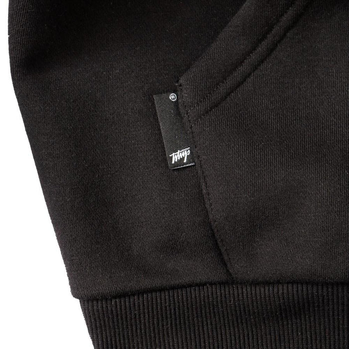 Polerón Hoodie Men Oversize Racing Black