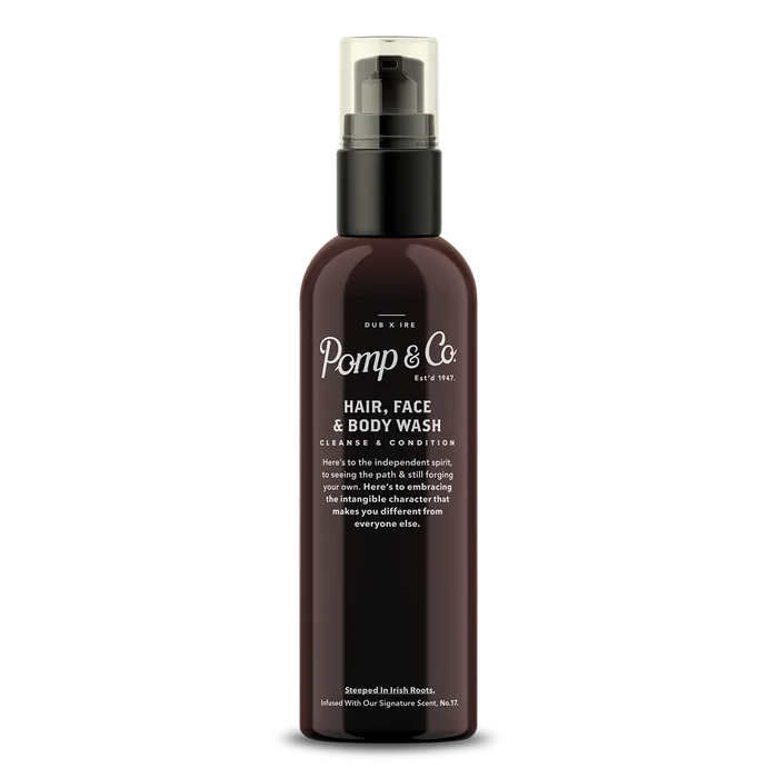 Pomp & Co. The Wash hårvask og dusjgelé med arganolje og lavendelduft