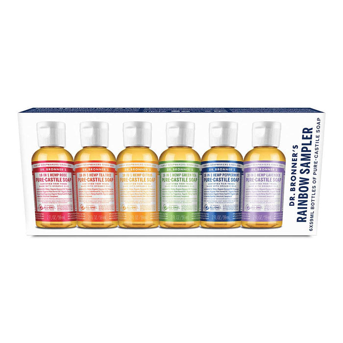 Dr Bronner's Rainbow Sampler Liquid Soap _1
