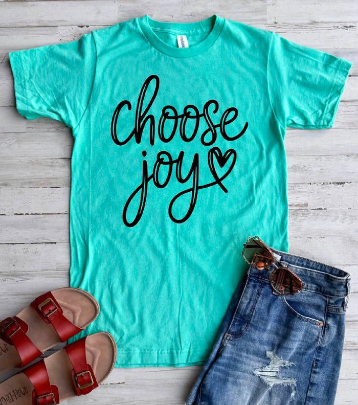 REORDER: Choose Joy Tee // ships in about 2 weeks