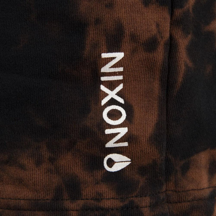 Short Men Tie Dye Black