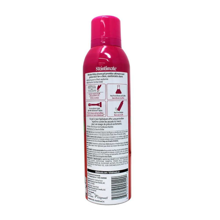 Skintimate Shave Gel Moisturizing Raspberry 7 Oz - 6 Pack