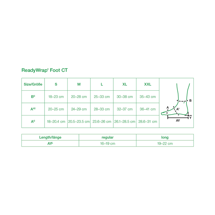 Solaris ReadyWrap Foot CT