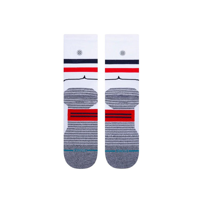 Stance Sock Run Forrest Run White