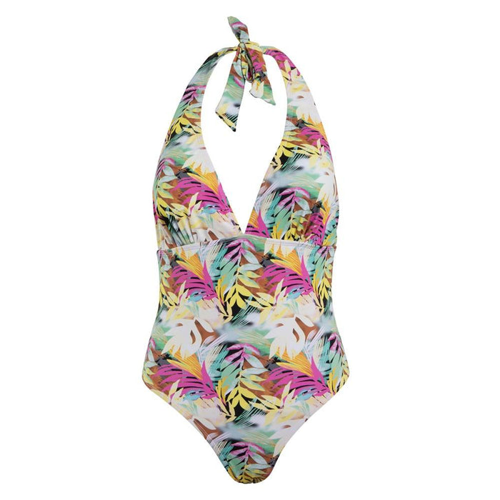 Traje de Baño Amarre en cuello Multicolor