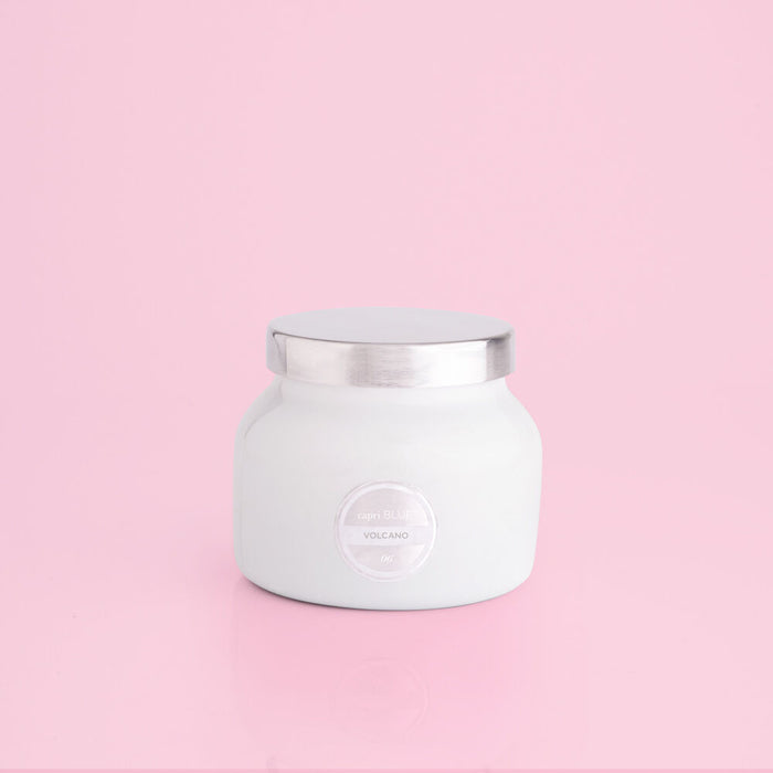 White Petite Jar Volcano