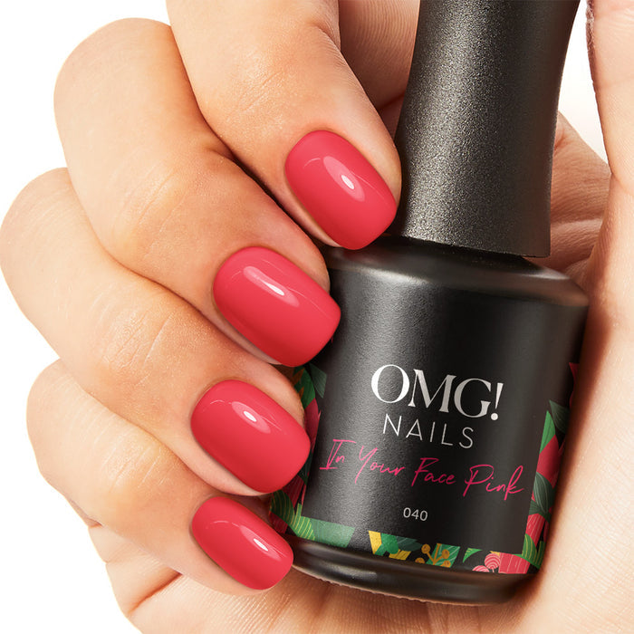040 In Your Face Pink Gel Polish