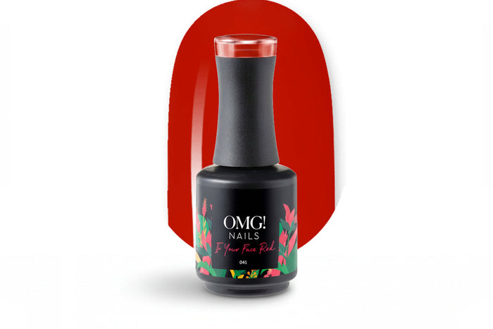 041 In Your Face Red Gel Polish