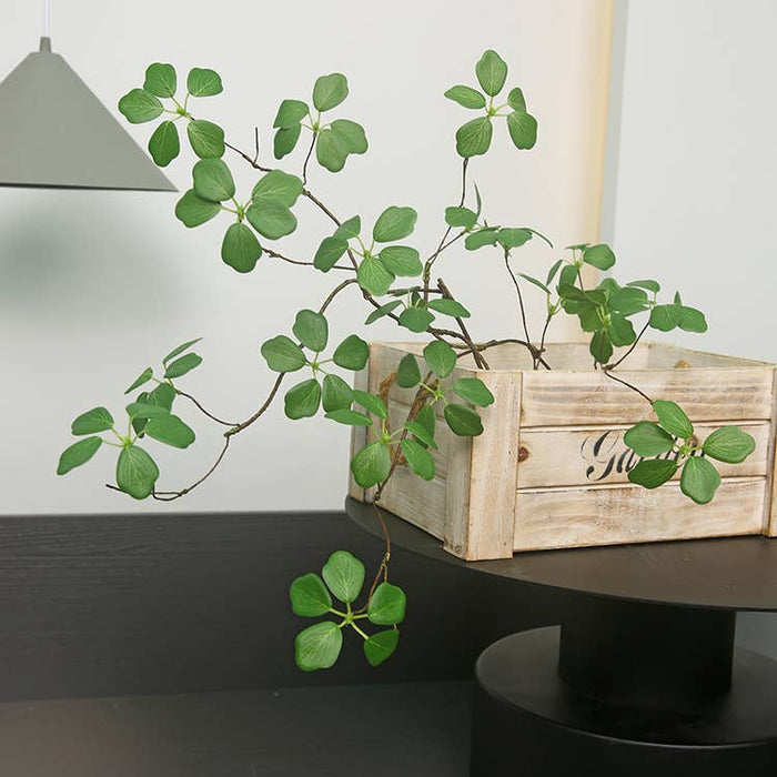 35" Artificial Tinea japonica leaves for vase green filler - Magnolia Lane co. Home + Garden + Gift