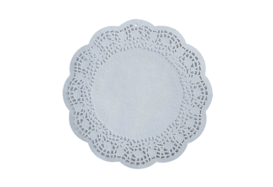 9" White Paper Doilies