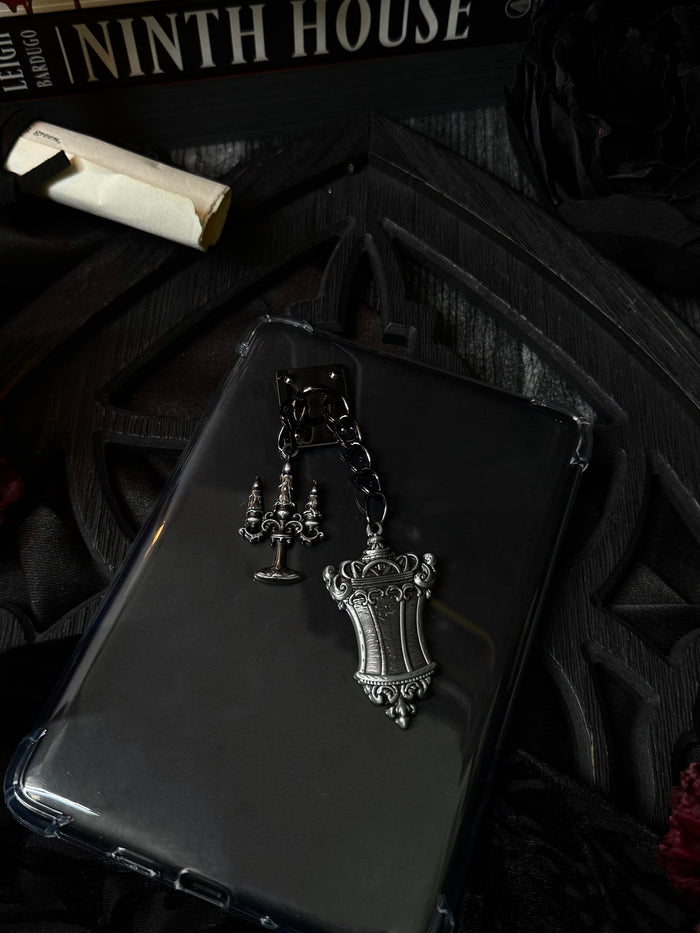 Gilded Glow E-Reader Charm