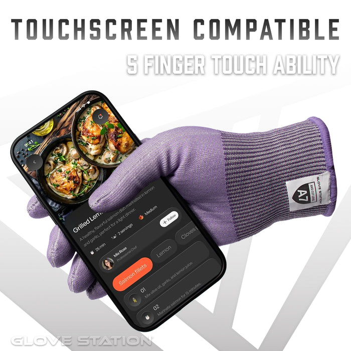 A7 Ultra Durable Pro Cut Series - Purple - 1 Pair