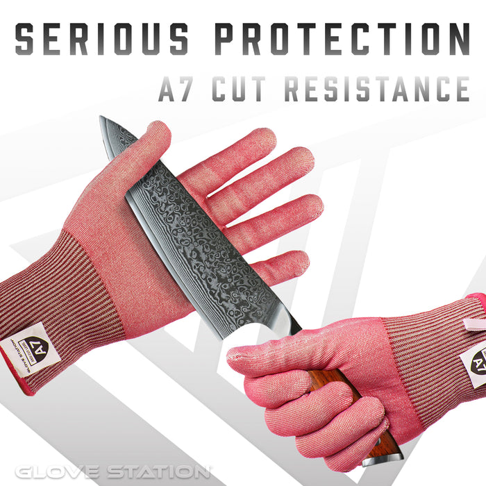 A7 Ultra Durable Pro Cut Series - Red - 1 Pair