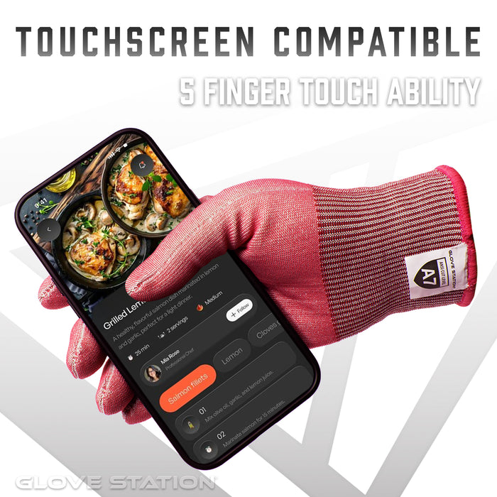 A7 Ultra Durable Pro Cut Series - Red - 1 Pair