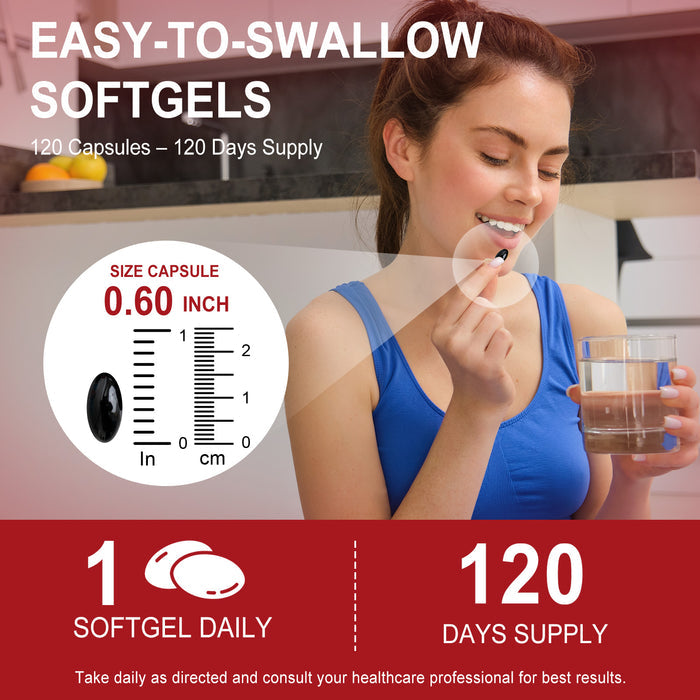 acentiallabs Astaxanthin from microalgae ·triple strength 12MG per serving 120 Softgels Bagged Capsules