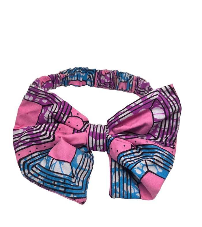 Pink Bow (Small/Kid Head/20in)