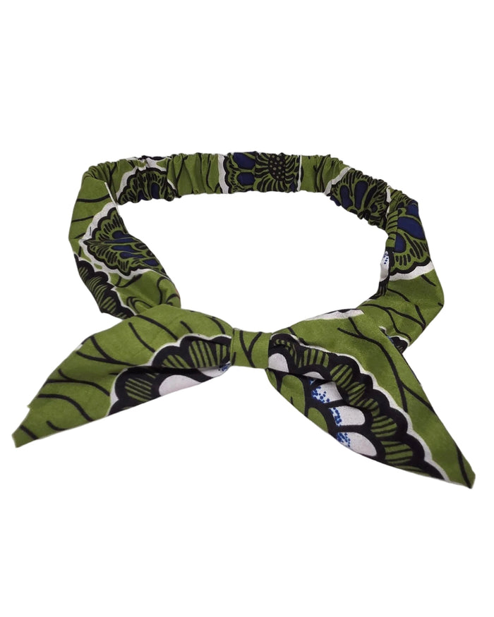 Green Bow-Tie (Small/Kid Head/19in)