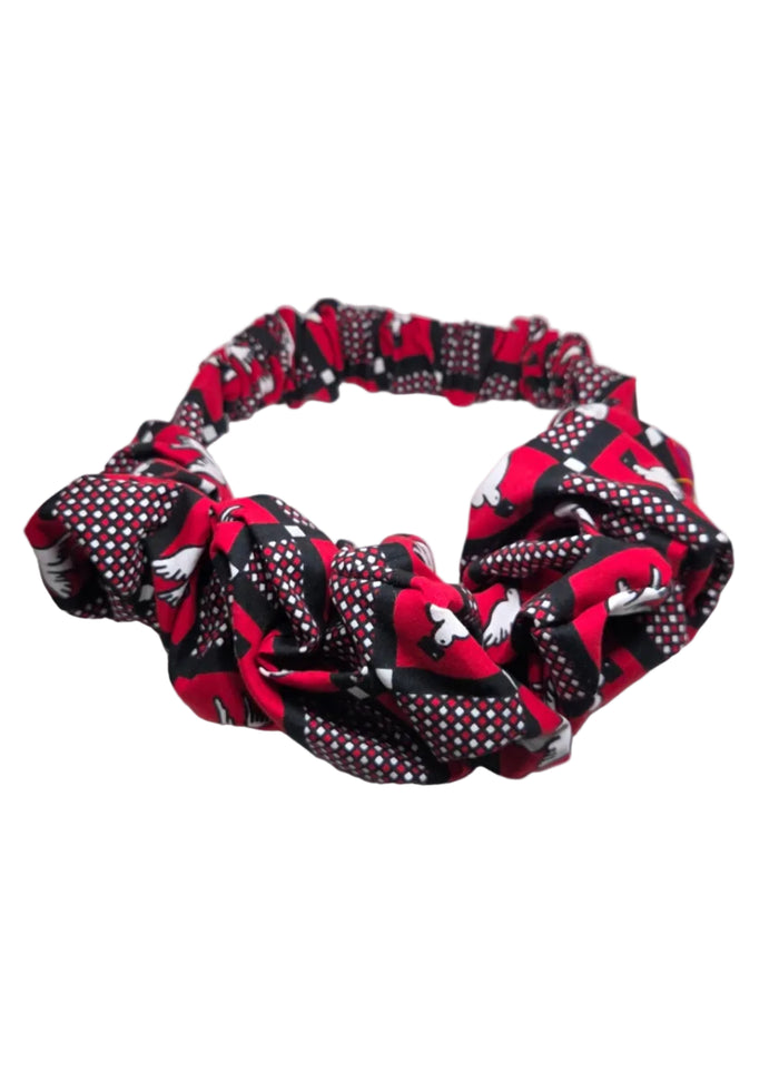 Red Scrunch (Medium/Regular Adult Head/24in)
