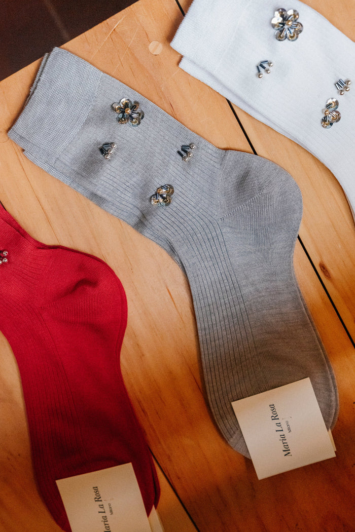 Agathe Silk Socks