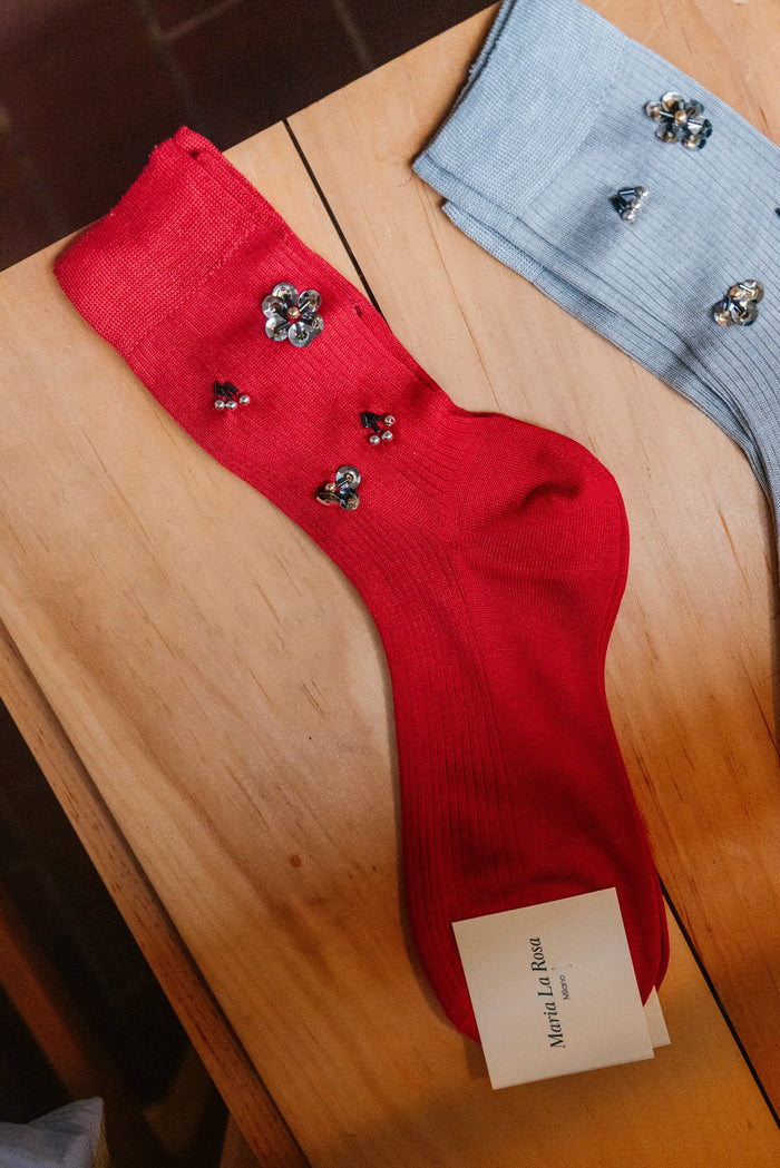 Agathe Silk Socks