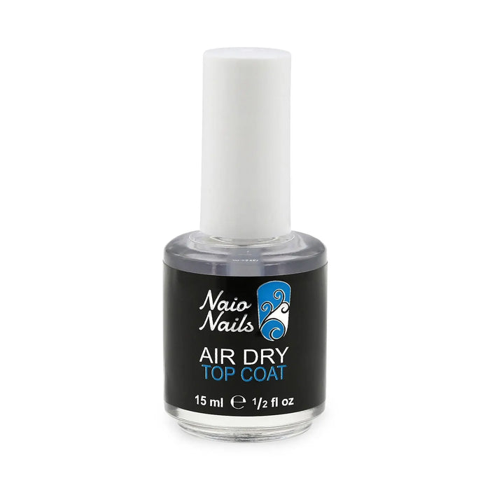 Air Dry Top Coat 15ml   Naio Nails