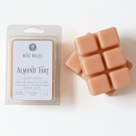 Almond Tarts Wax Melts | Cinnamon Nutmeg Lemon Amaretto Almond Vanilla - Jarful House